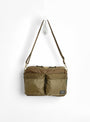 Force Shoulder Bag S Olive Drab by Porter Yoshida & Co. at Couverture & The Garbstore Main