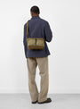 Force Shoulder Bag S Olive Drab by Porter Yoshida & Co. at Couverture & The Garbstore Model 