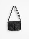 Bio-Nylon TANKER Sling Bag Black by Porter Yoshida & Co. at Couverture & The Garbstore Front