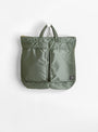 Bio-Nylon TANKER Helmet Bag Sage Green by Porter Yoshida & Co at Couverture & The Garbstore Main