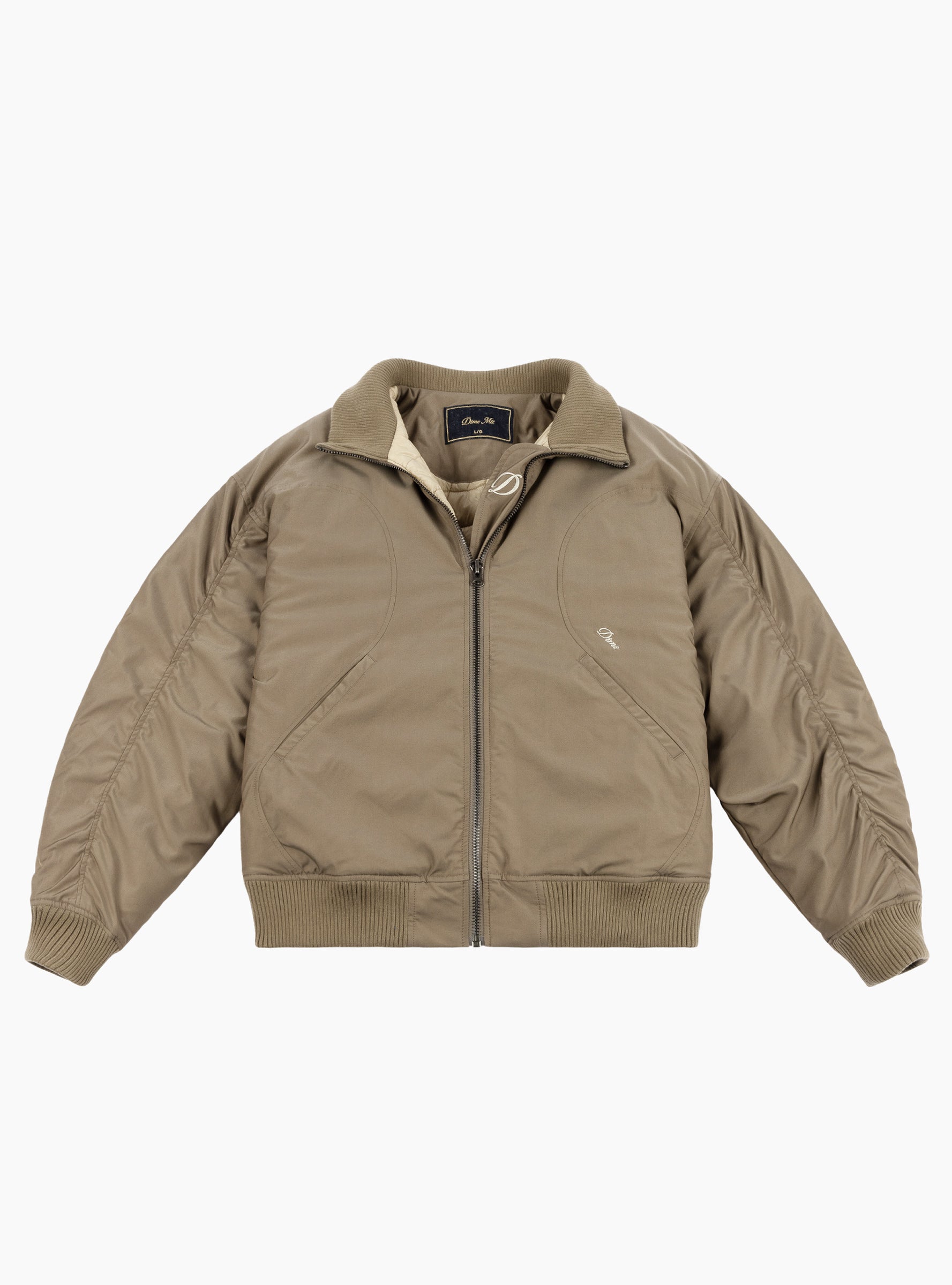 Insulated Bomber Khaki by Dime | Couverture & The Garbstore