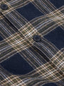 Plaid Flannel Shirt Navy from Dime at Couverture & The Garbstore
button 