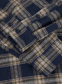 Plaid Flannel Shirt Navy from Dime at Couverture & The Garbstore
sleeve 