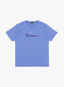 Cursive Cloud T-Shirt Light Indigo from Dime at Couverture & The Garbstore
front 