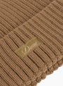 Cursive Rib Beanie Coffee from Dime at Couverture & The Garbstore
detail 