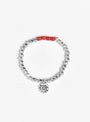 Edition 2 Bracelet Red & White from Gottlob at Couverture & The Garbstore
Front 