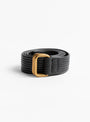 Fiora Leather Belt Black by Soeur at Couverture & The Garbstore Rolled Up
