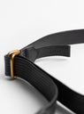Fiora Leather Belt Black by Soeur at Couverture & The Garbstore Detail