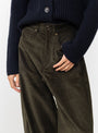 The Gunther Trouser in Ebony from Soeur at Couverture & The Garbstore
Model Detail