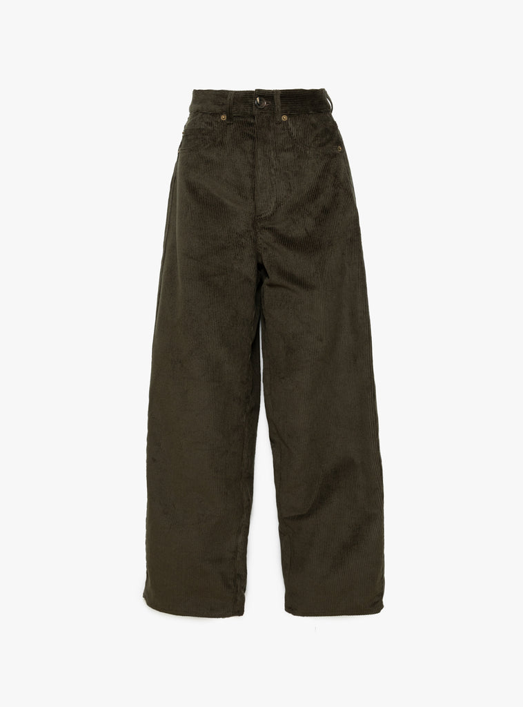The Gunther Trouser in Ebony from Soeur at Couverture & The Garbstore
Front 