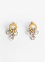 Two Tone Colonna Earrings in Silver and Gold by Laura Lombardi at Couverture and The Garbstore
ghost