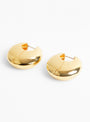 Ferma Earrings in Gold by Laura Lombardi at Couverture and The Garbstore
detail