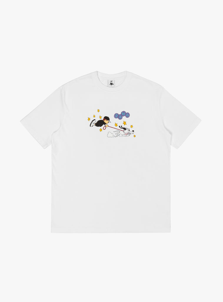 PAWA SPEED SPORTS Walkies T-Shirt White at Couverture & The Garbstore