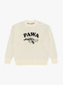 PAWA SPEED SPORTS Doggo Knit Sweater Cream at Couverture & The Garbstore