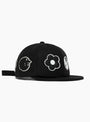 The Monogram P Cap from Pawa Speed Sports black at Couverture & The Garbstore
side 2