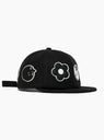 The Monogram P Cap from Pawa Speed Sports black at Couverture & The Garbstore
side 2