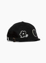 The Monogram P Cap from Pawa Speed Sports black at Couverture & The Garbstore
back
