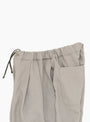 The Elasticated Easy Pants in Greige from Still By Hand at Couverture & The Garbstore
side 