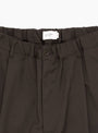 The Relaxed 2 Tuck Pants Dark Brown from Still By Hand at Couverture & The Garbstore
button 