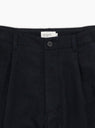 The W/N Wide Pants Black Navy from Still By Hand at Couverture & The Garbstore
button