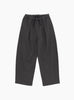 The Cotton Jersey Wide Pants Brown Charcoal from Still By Hand at Couverture & The Garbstore
Front 