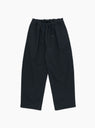 Cotton Jersey Wide Pants Dark Navy by Still by Hand at Couverture & The Garbstore Front
