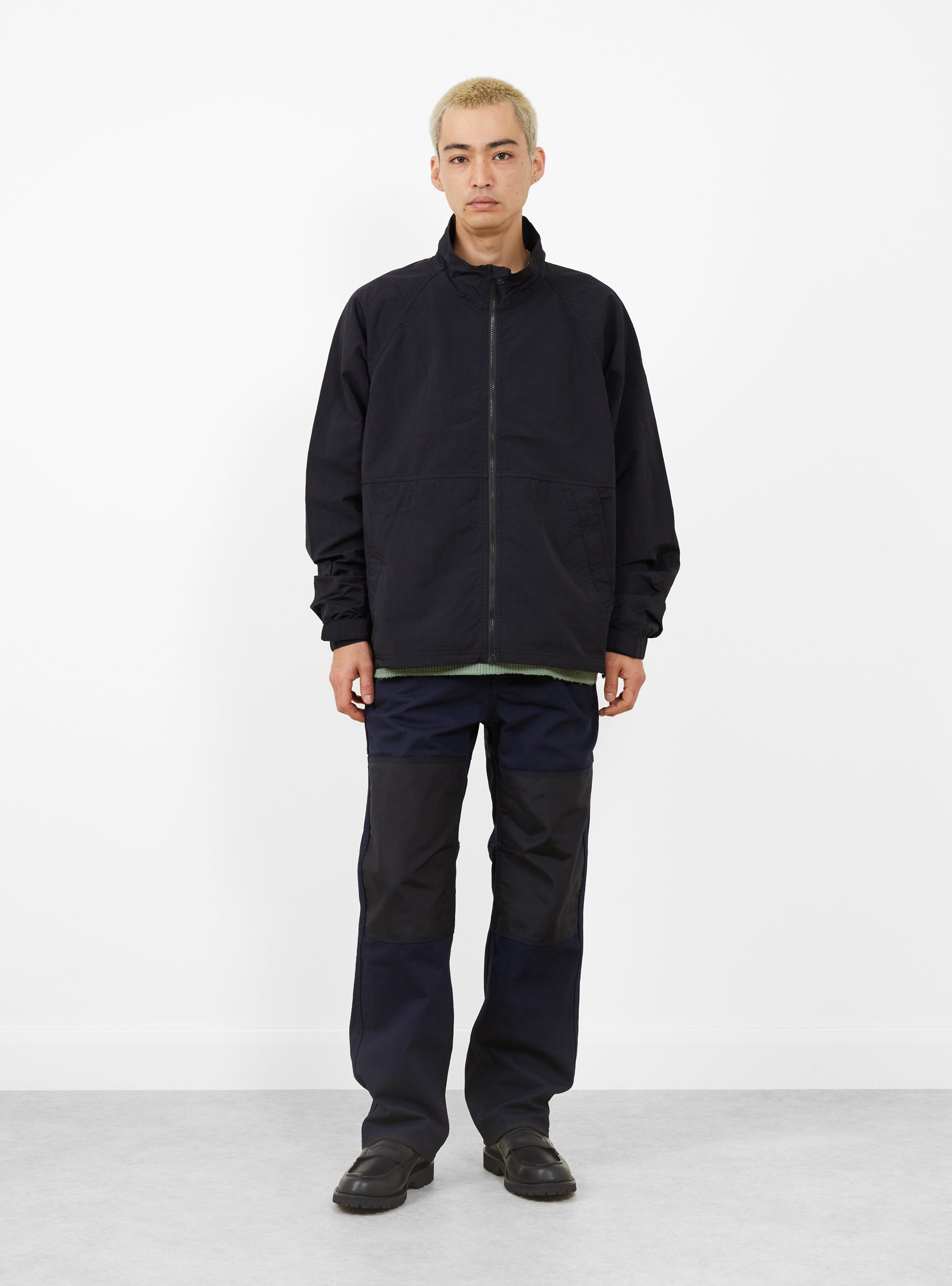 Warm Up Jacket Black by Stüssy | Couverture & The Garbstore