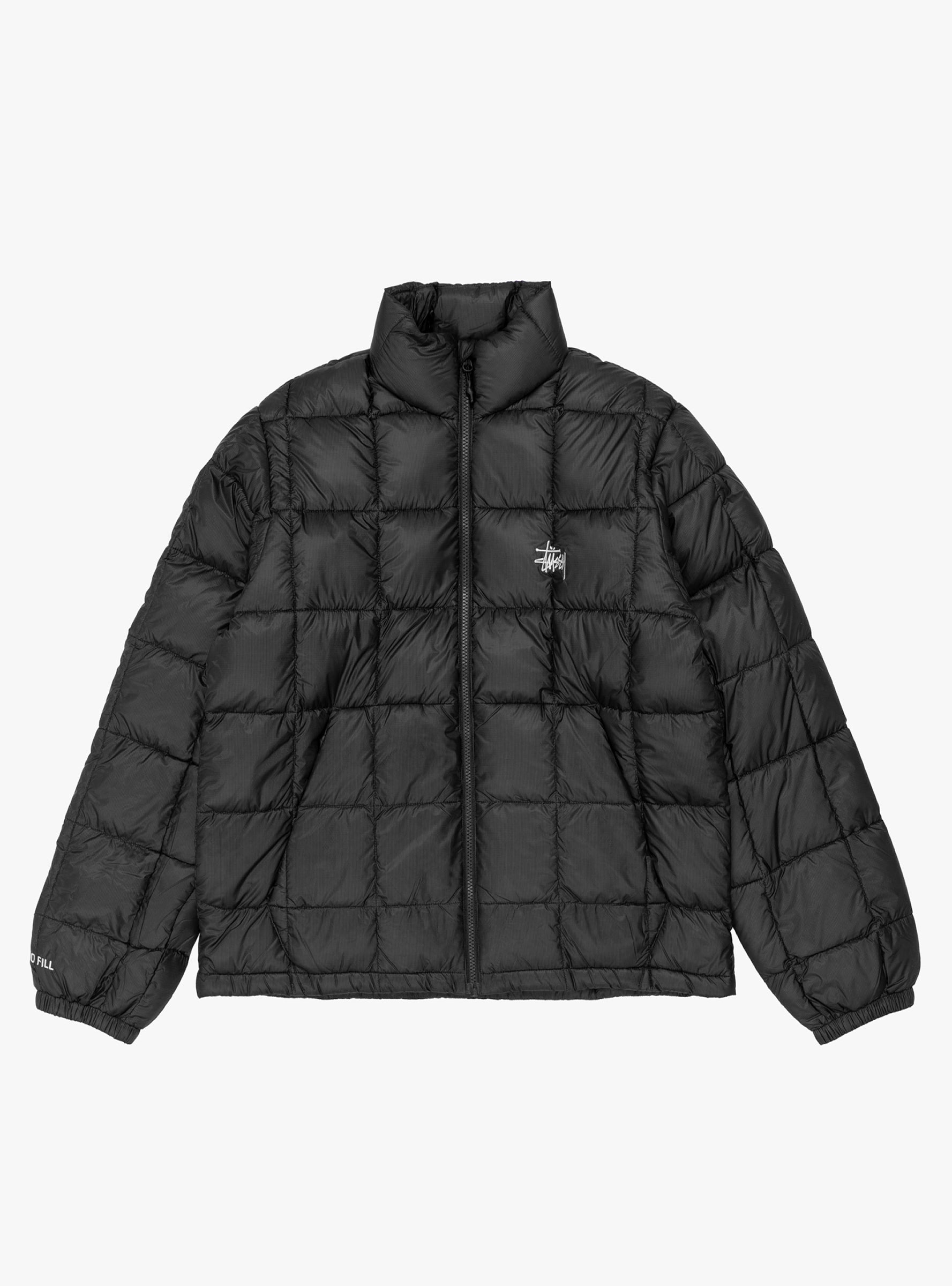 ジャケット・アウター Stussy 24F/W midweight puffer black M Midweight Puffer – Black | Outerwear | Stüssy