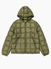 The Midweight Hooded Puffer from Stüssy in Olive at Couverture & The Garbstore
Front 