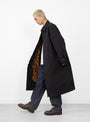 All Season Trench from Stüssy arrives in Black at Couverture & The Garbstore Model Side