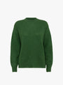 Nimbus Cropped Crew Neck Jumper Cedar by Himalayan Cashmere at Couverture & The Garbstore Ghost
