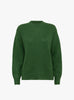 Nimbus Cropped Crew Neck Jumper Cedar by Himalayan Cashmere at Couverture & The Garbstore Ghost