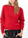 Nova Jumper in Red from Sideline at Couverture & The Garbstore
Model Detail