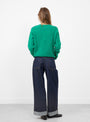 Nova Jumper in Green from Sideline at Couverture & The Garbstore
Model Back