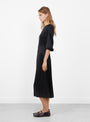 Sienna Dress Black from Sideline at Couverture & The Garbstore
Model Side