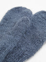 The Mohair Mittens from Karakoram in Mirage Blue at Couverture & The Garbstore
detail