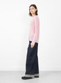 Long Sleeve Tee Doro Pink from Baserange at Couverture & The Garbstore
model side 
