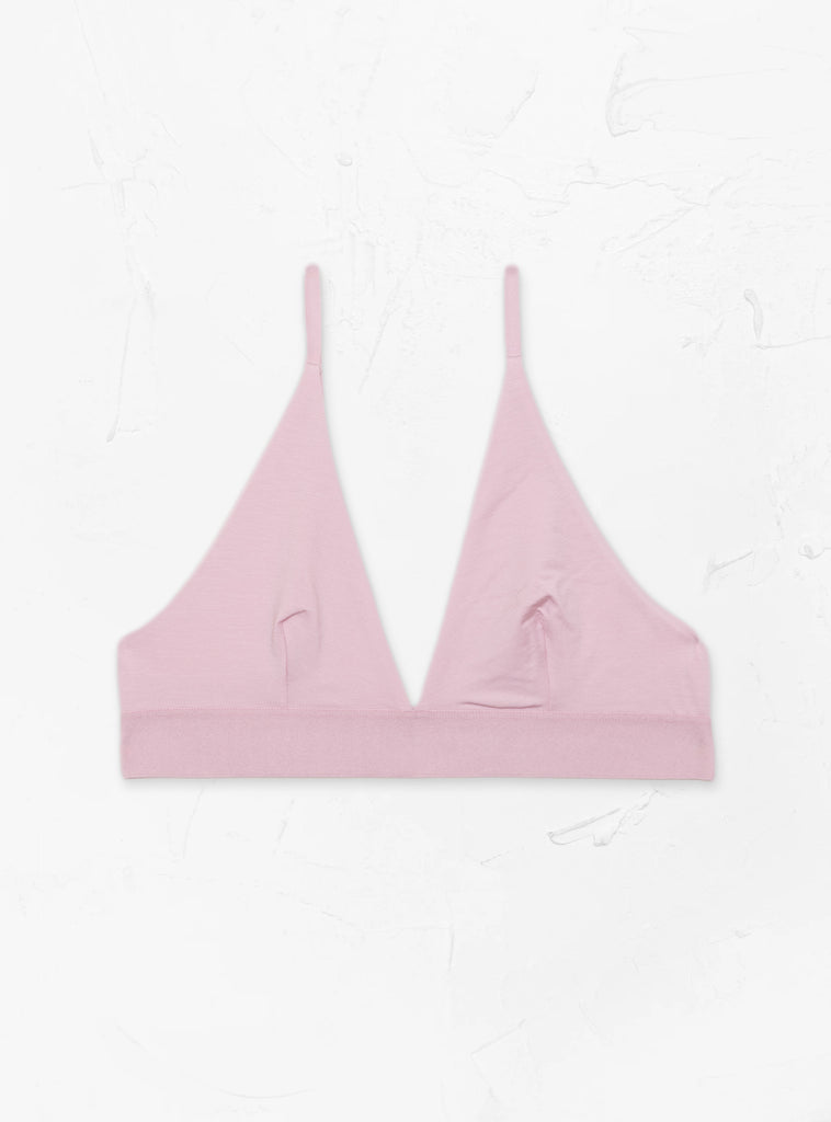 Triangle Bra Doro Pink by Baserange at Couverture & The Garbstore Ghost