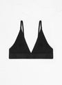 Triangle Bra Core Black by Baserange at Couverture & The Garbstore Ghost