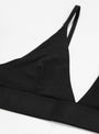 Triangle Bra Core Black by Baserange at Couverture & The Garbstore Detail