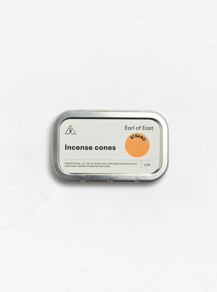 Strand Incense Cones Multi by Earl of East at Couverture & The Garbstore Tin