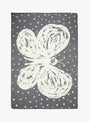 Enkeli Large Blanket Grey from Minä Perhonen at Couverture & The Garbstore
front 