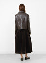 Brina Skirt Plush Brown from Séfr at Couverture & The Garbstore
model back