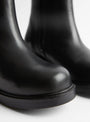 The Lerato Leather Boots from Séfr arrive in Black at Couverture & The Garbstore toe 