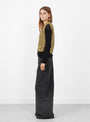 Clifford Vest Olive by Rachel Comey at Couverture & The Garbstore Model Side