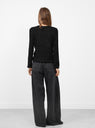 Lillie Knit Top Black by Rachel Comey at Couverture & The Garbstore Model Back