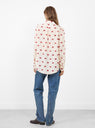 Lilo Silk Top Blush by Rachel Comey at Couverture & The Garbstore Model Back