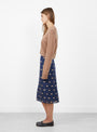 Baldera Skirt Navy by Rachel Comey at Couverture & The Garbstore Model Side