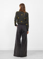 Lanett Corduroy Pants Carbon by Rachel Comey at Couverture & The Garbstore Model Back