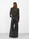 Lanett Corduroy Pants Carbon by Rachel Comey at Couverture & The Garbstore Model Back